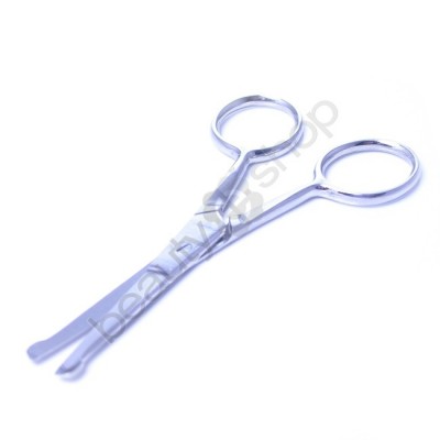 Eyebrows And Nose Hair Scissors. Rounded Tip 11,5 Cm 