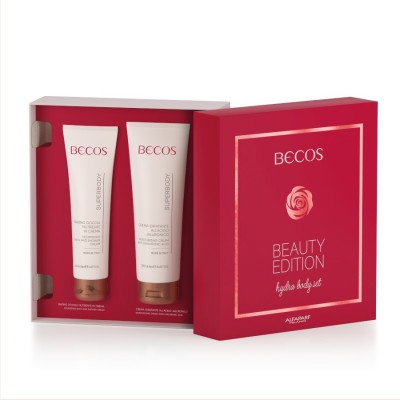 Becos Beauty Edition - Hydra Body Set- Cream Shower Gel+hyaluronic Acid Body Cream 