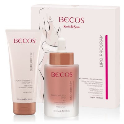 Snella&soda Kit Lipo Program - Slimming Reducing Cream + Lipo Concentrate 