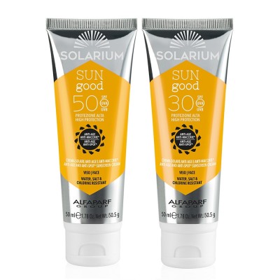 Solarium Face Cream Spf50 + Spf30 Anti-stain Anti-ageing Cream