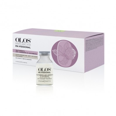 OLOS Anti-Oxidant Treatment of GIOVINEZZA Prof.10 x 20 ml. + 10 Garze 